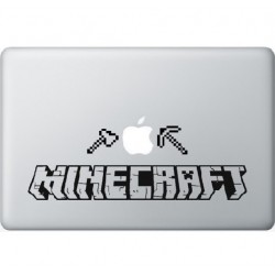 Minecraft Macbook Sticker